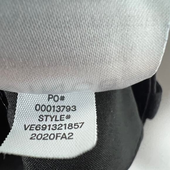 VINCE Black Crepe Wide Leg Pants Pull-On Trousers Pockets Flowy Sz XXL - Picture 7 of 11